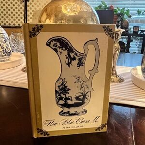 Vintage Flow Blue China II Book by Petra Williams